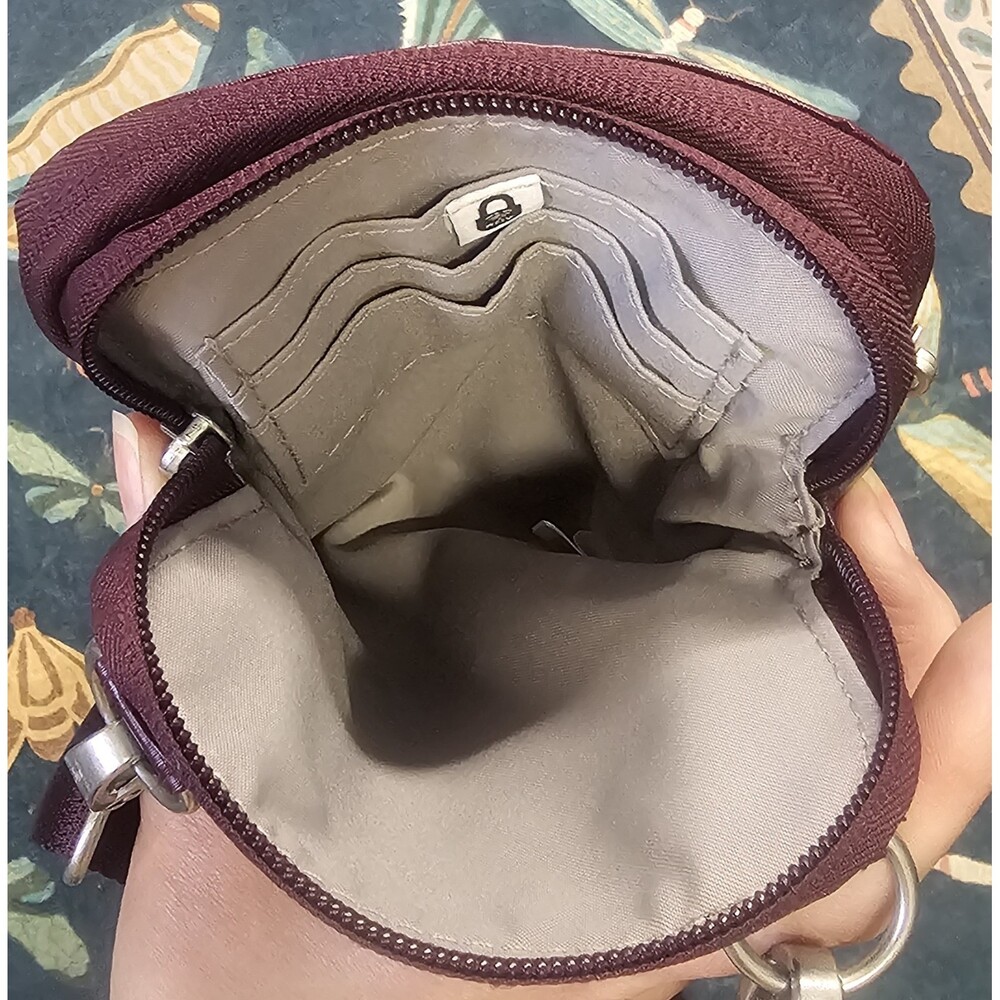 Baggallini Modern Take Two Purple RFID Crossbody Bag Light Weight Travel NWOT - Picture 3 of 10